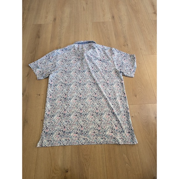 New Callaway Golf Short Sleeve Essential Drink Coffee Polo Bright White‎ Medium - Picture 7 of 7